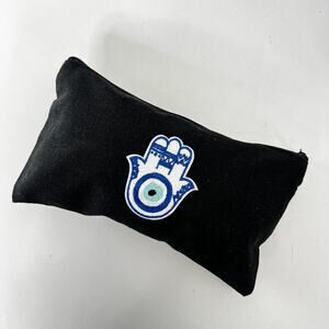 Hamsa Evil Eye Pencil Bag Cosmetic Pouch